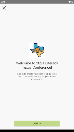 Literacy Texas Conference App Screenshot 1