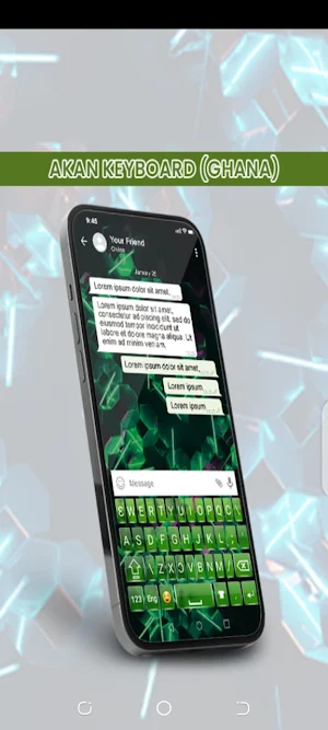 Akan Ghana Keyboard Screenshot 0