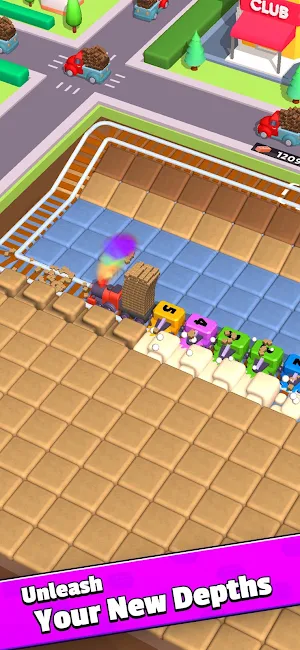 Train Digger - Idle Game Screenshot 0