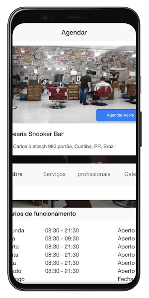 Barbearia Snooker Bar Screenshot 1