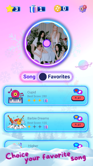 Cupid - Fifty Fifty Piano Game Screenshot 0
