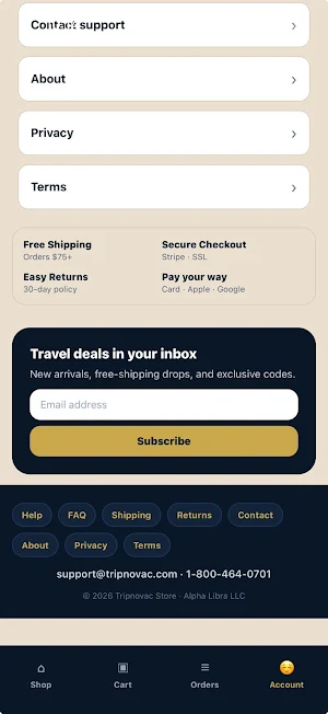 Tripnovac Store Screenshot 2