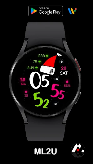 ML2U 160 Watch Face Screenshot 2