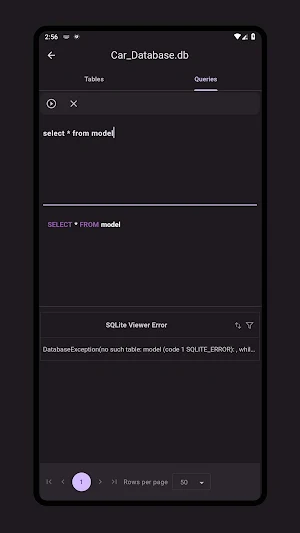 SQLite Viewer Screenshot 3