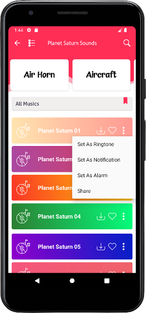 Planet Saturn Sounds Screenshot 3