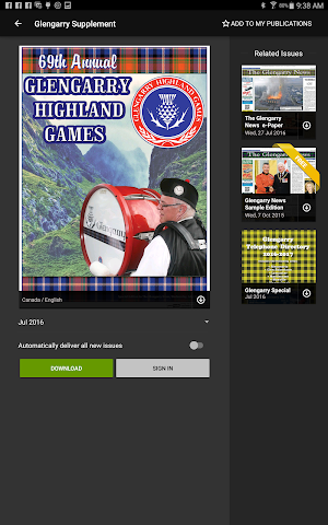 The Glengarry News ePaper Screenshot 0