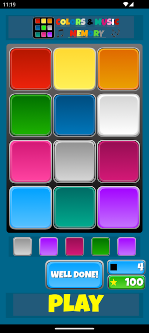 Colors & Music Memory Screenshot 1