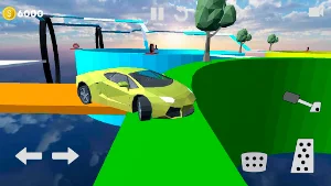 Impossible Car Stunts Races 3D Screenshot 2