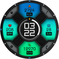 Digital Hexon WS5 Watch Face