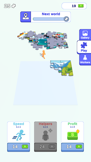 Jigsaw Idle Screenshot 0