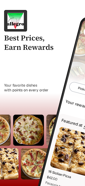 Allegro Pizzeria Screenshot 0