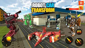 Robot Car Transform Shooter Screenshot 1