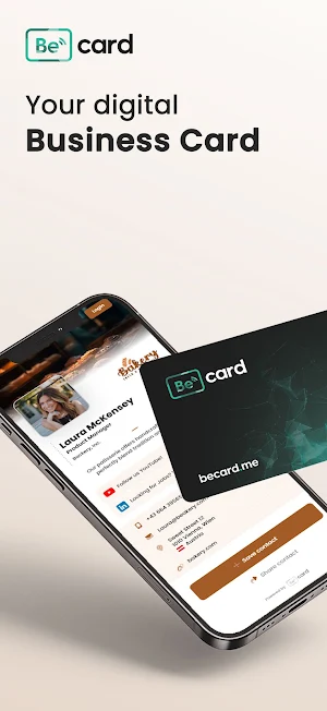 Becard - Digital Business Card Screenshot 0