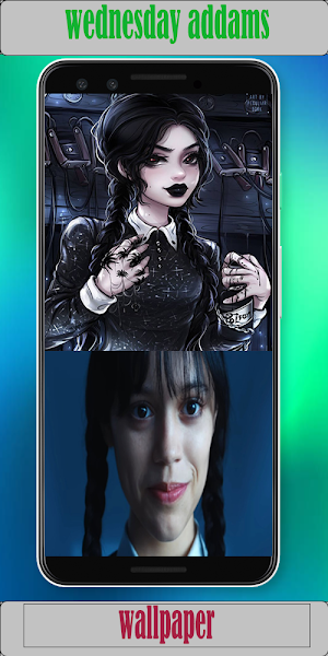 wednesday keyboard addams Screenshot 0