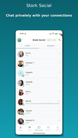 Stork Social: Sperm Donor App Screenshot 2