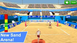 Volleyball Champions 3D - Online Sports Game Screenshot 0