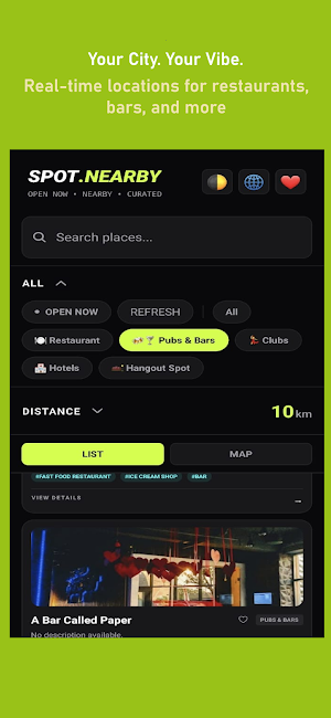 Spot.Nearby Screenshot 1