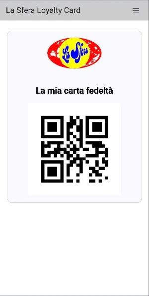 La Sfera Loyalty Card Screenshot 3