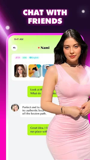 NaMi - live video call & chat Screenshot 3