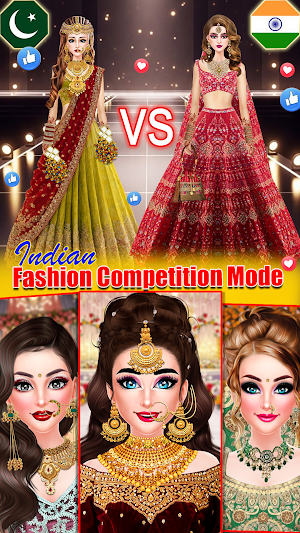 Indian Wedding Doll Dress Up Screenshot 1