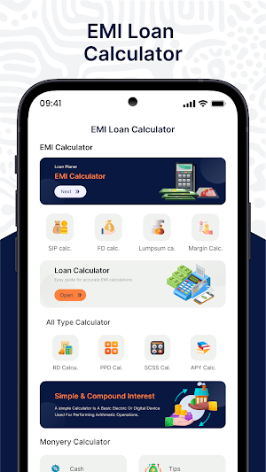 1 Min EMI Loan Calculator Screenshot 0