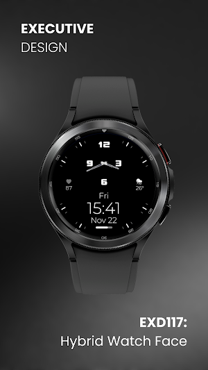 EXD117: Hybrid Watch Face Screenshot 1