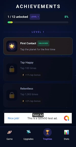 Cosmos Clicker: Idle Galaxy Screenshot 2