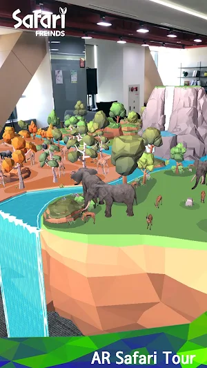 Safari Friends - AR Animal Screenshot 0