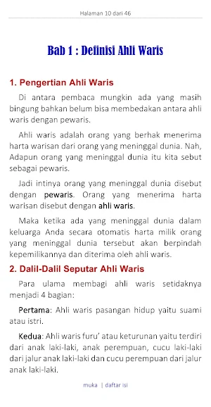 Mengenal Ahli Waris Screenshot 2