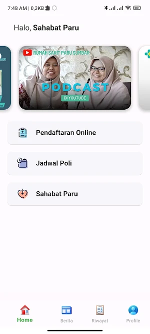 Rumah Sakit Paru Sumbar Screenshot 0