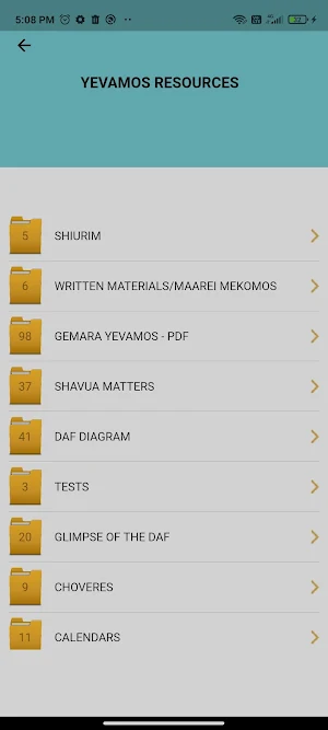 Daf Hashovua - Daf A Week Screenshot 2