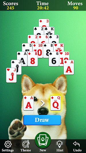 Pyramid Solitaire Screenshot 3