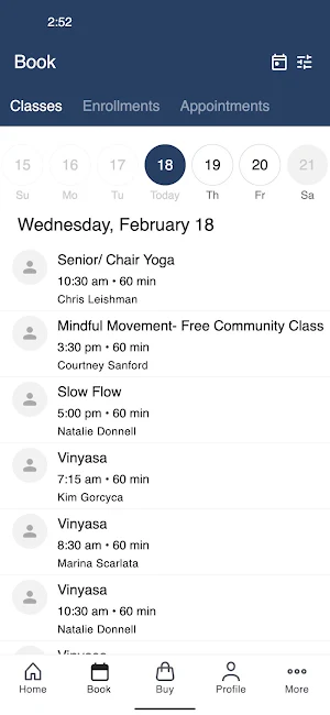 Soluna Yoga and Wellness Screenshot 1