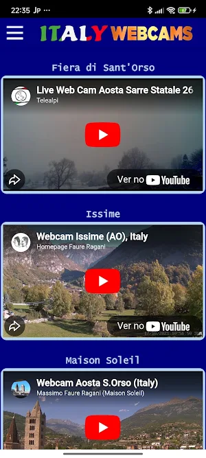 Italy Webcams Screenshot 3