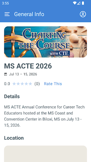 MS ACTE Conference Screenshot 0