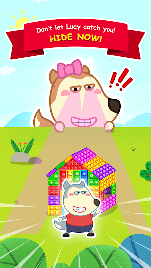 Wolfoo Hide and Seek Escape Screenshot 1