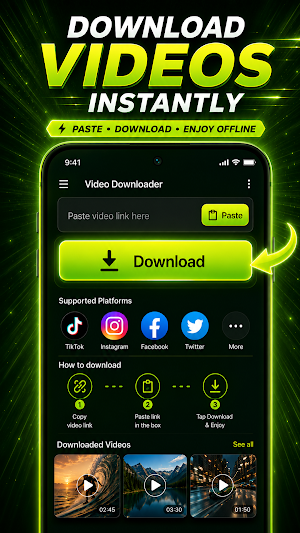 Video Download No Watermark Screenshot 0