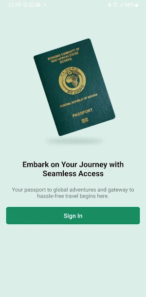 NIS Passport Tracker Screenshot 0