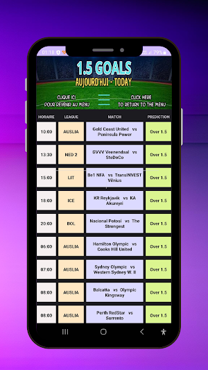 Predictions Football Paris Screenshot 3