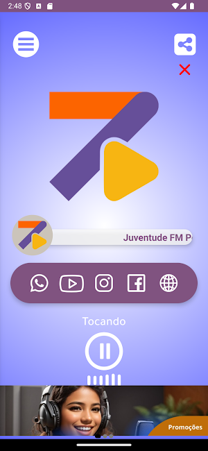 Juventude FM 104,9 Screenshot 1