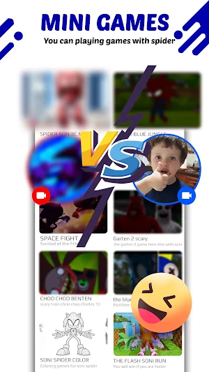 spider soniic call and games Screenshot 2