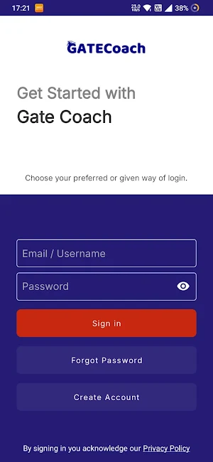Gate Coach Screenshot 1