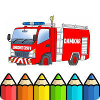 fire truck coloring book