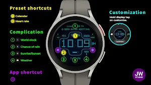 JW118 jwstudio watchface Screenshot 1