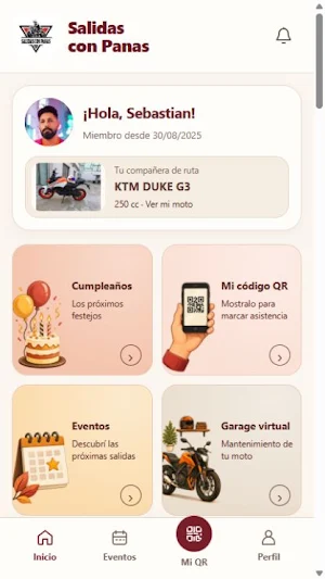 Salidas con panas Screenshot 0