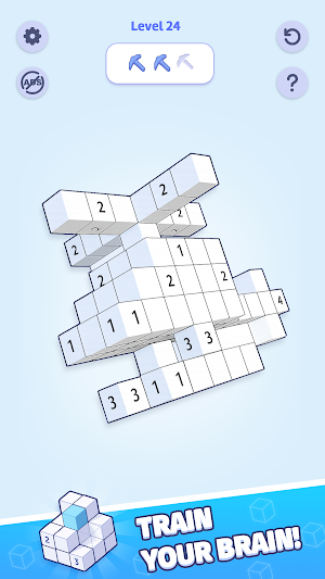 Block Miner: Sudoku Puzzle 3D Screenshot 1