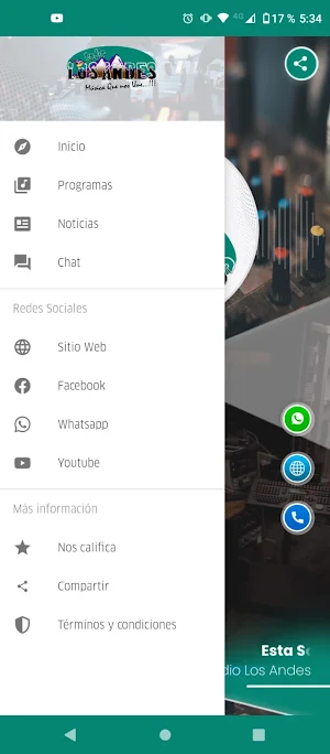 Radio Los Andes Peru Screenshot 0