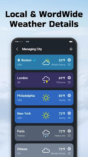 Local Weather: Live Forecast Screenshot 3