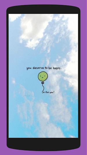 Be Happy Quotes Wallpaper 4K Screenshot 2