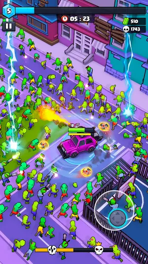 DoomDrive: car action survivor Screenshot 1